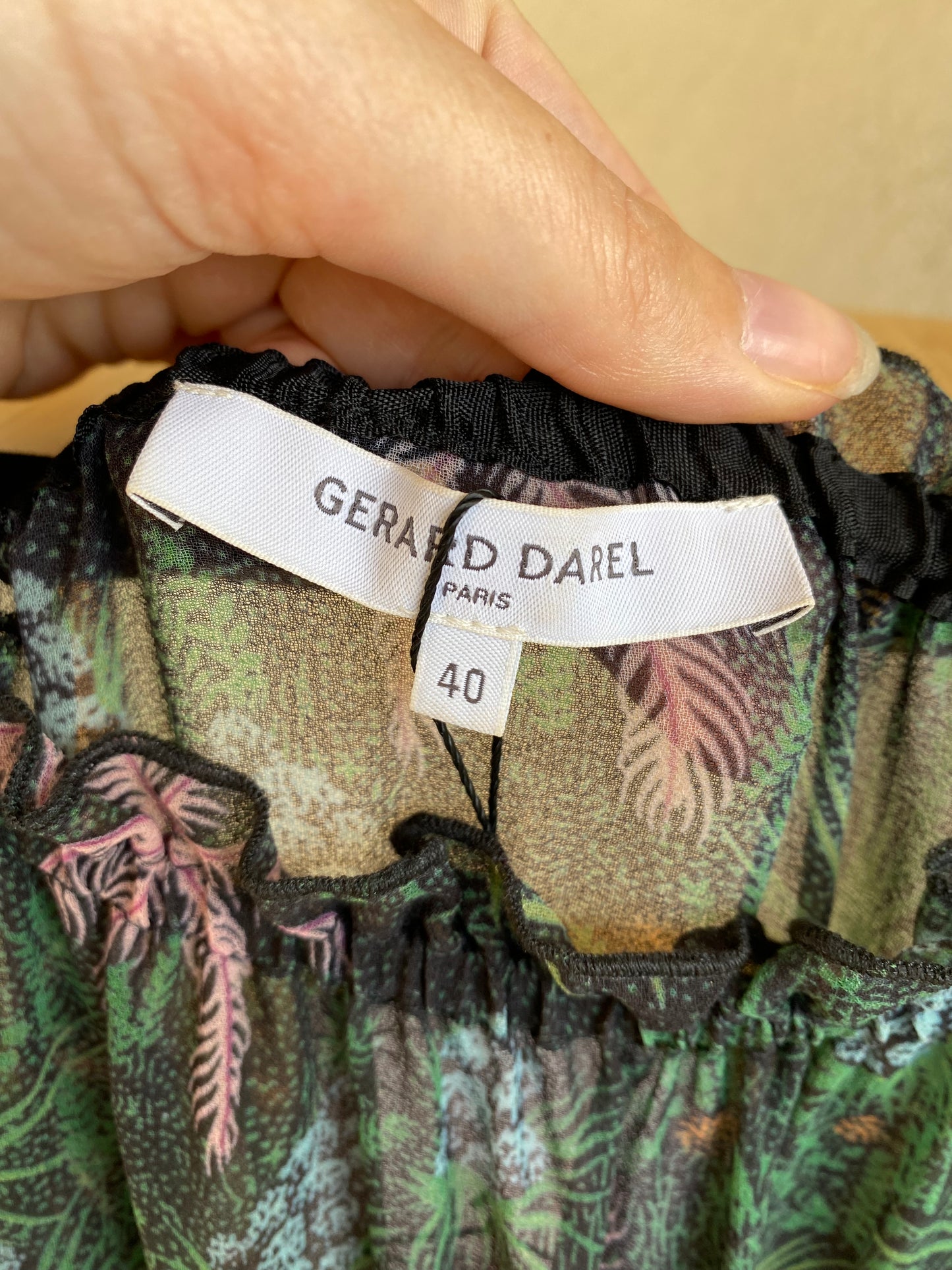 Robe longue Gérard Darel tropical Taille 40