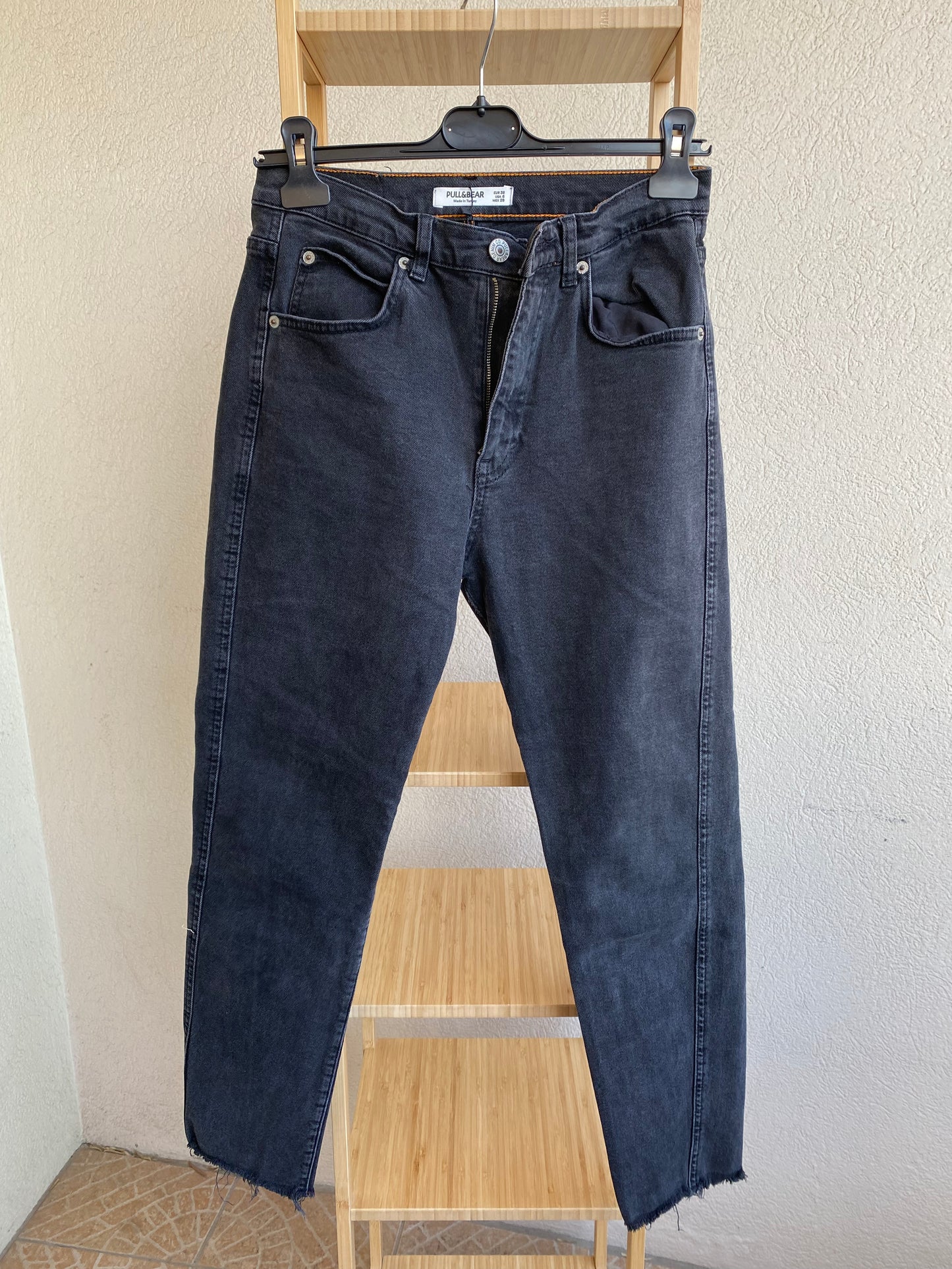 Jeans Pull&Bear noir Taille 38