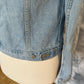 Veste en jeans Levis brodée Taille XS