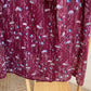 Robe Lili&Lala prune motifs Taille S/M