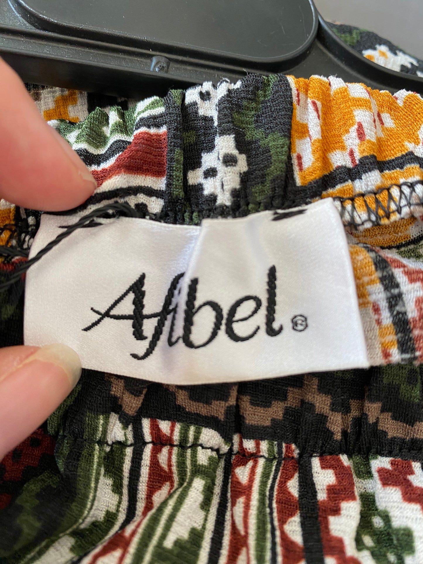 Jupe midi Afibel motifs made in France Taille 44/48