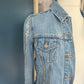 Veste en jeans Levis brodée Taille XS