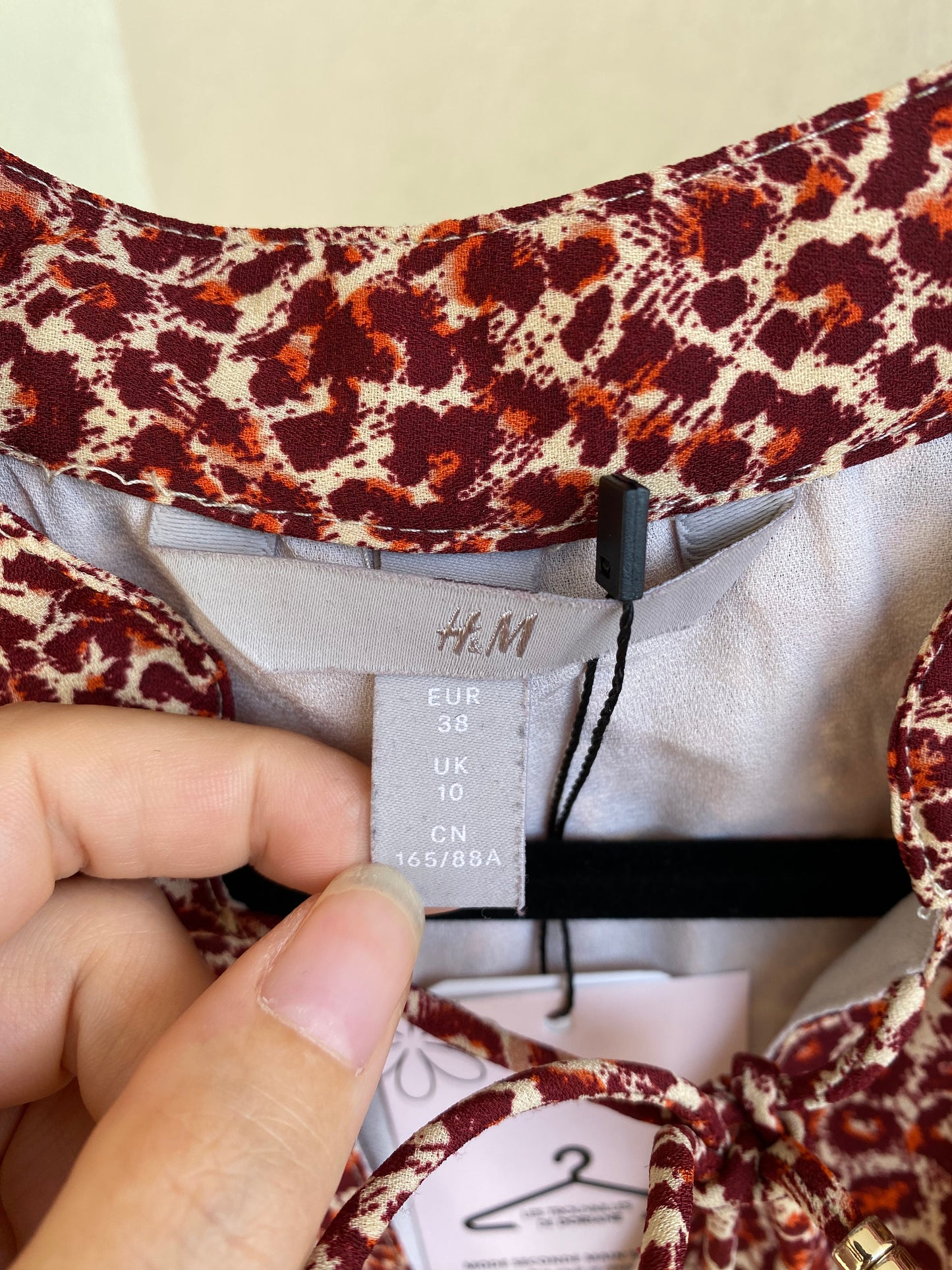 Robe H&M motifs animaliers Taille 36/38