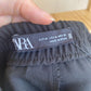 Pantalon Zara noir jambes larges Taille M