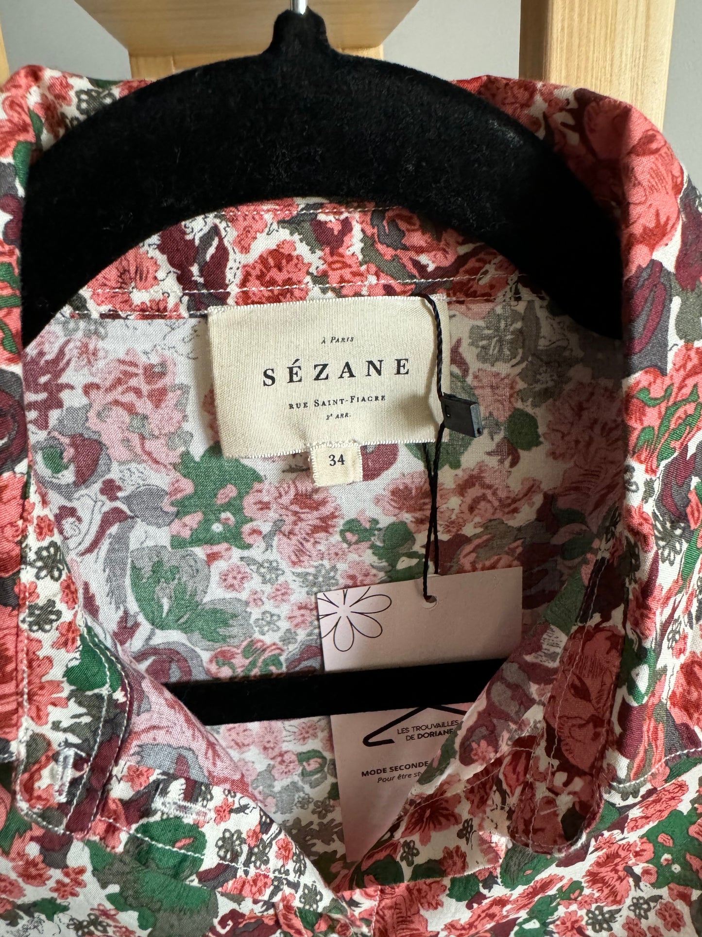 Chemise Sézane « Pierro » Taille 34