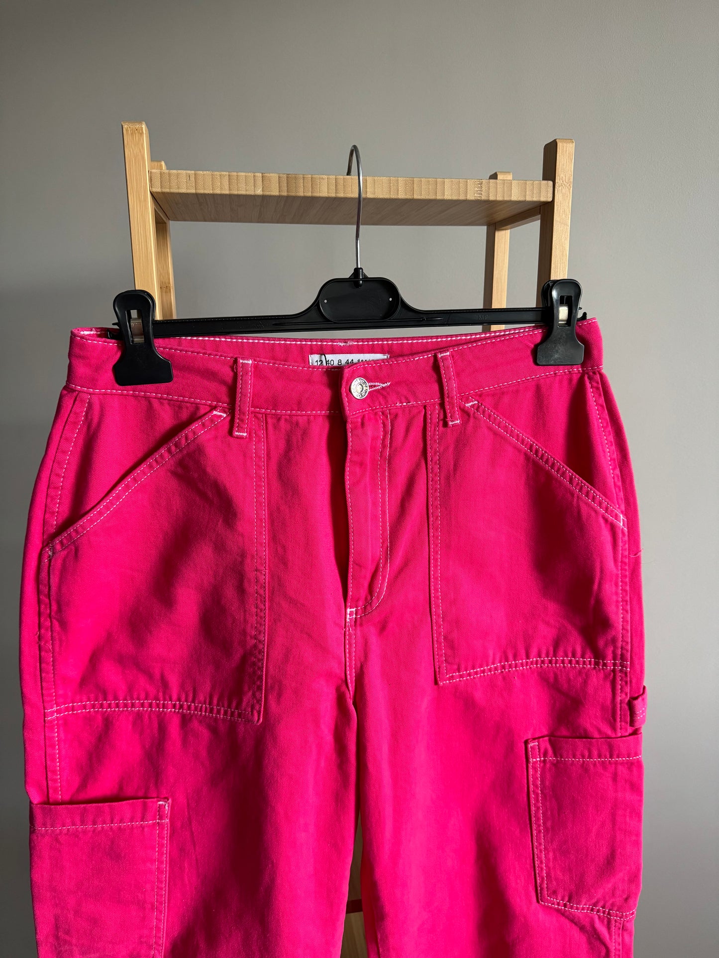 Jeans rose Denim & Co large Taille 40