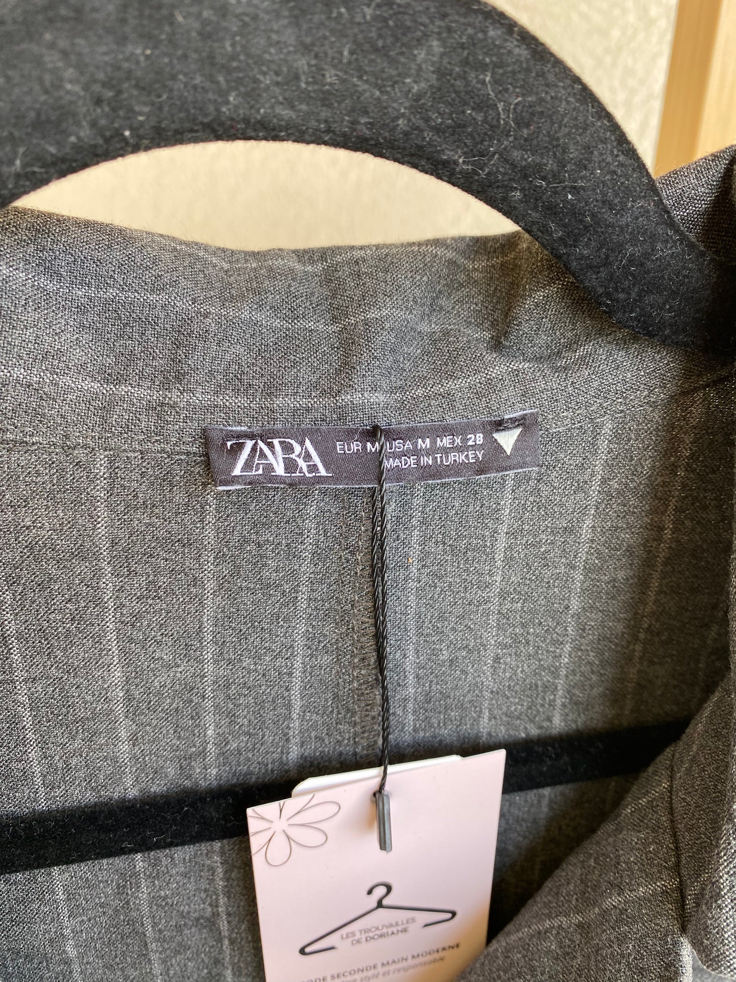 Combinaison Zara grise rayée Taille M