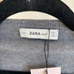 Pull Zara gris oversize Taille S