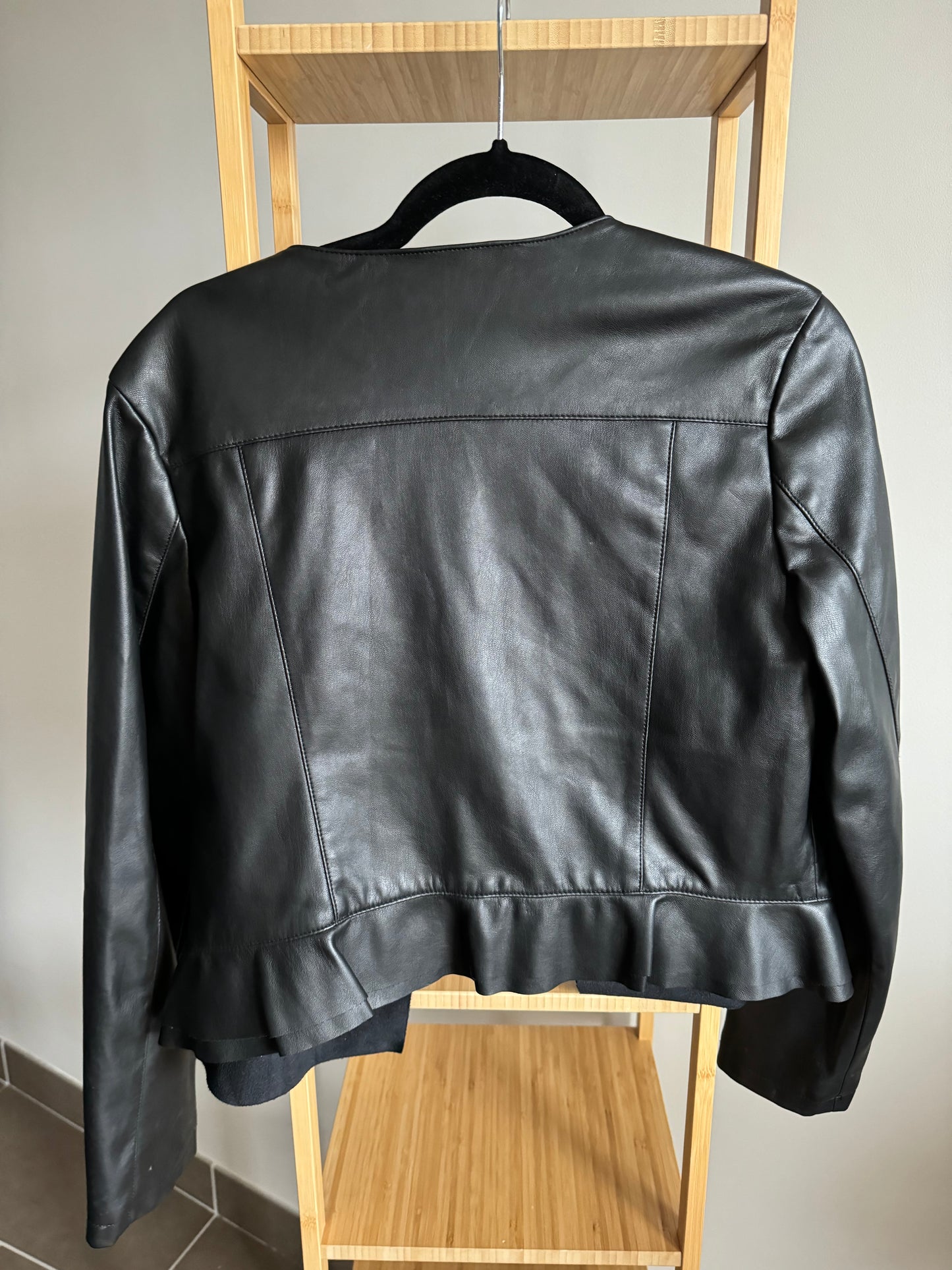 Perfecto Zara simili noir Taille M/L