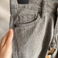 Jeans Mango gris moucheté Taille 36