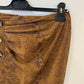 Jupe Zara python tons marrons Taille S