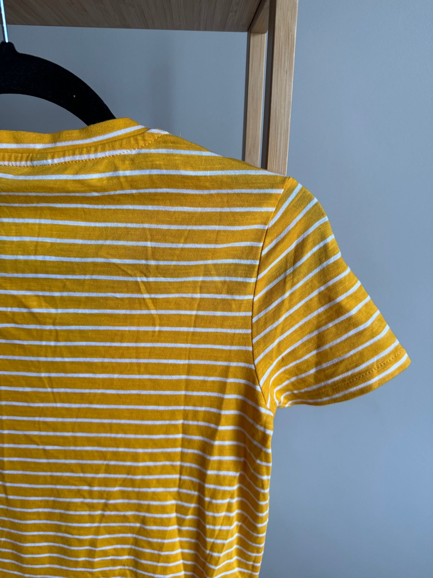 T-shirt Tommy Hilfiger rayé jaune Taille XS