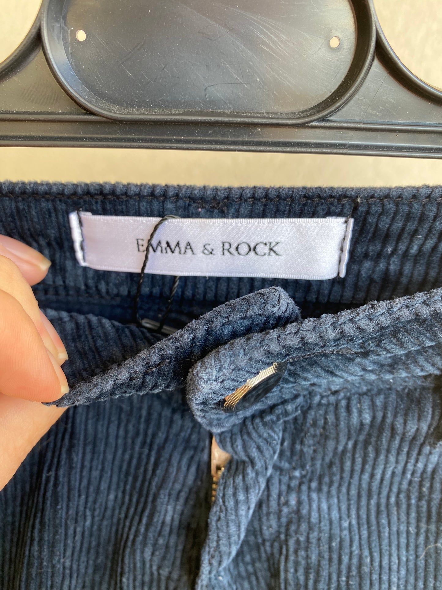 Pantalon Emma & Rock côtelé Taille 36
