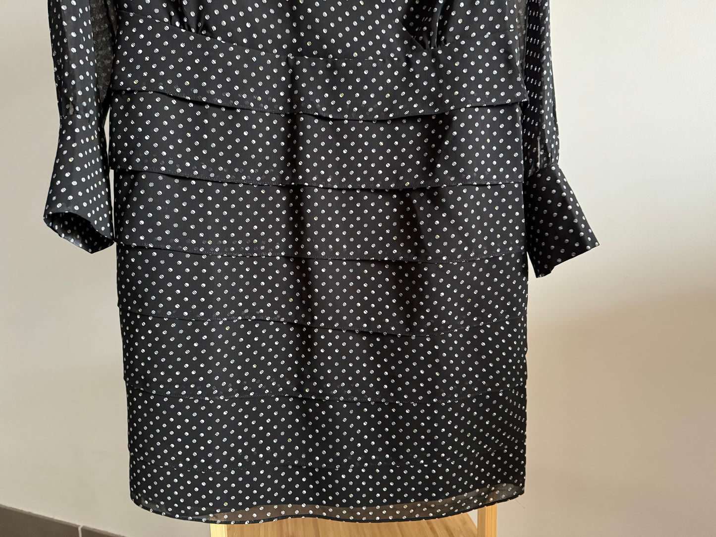 Robe One Step noire motifs Taille 40