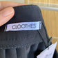 Jupe Cloothes noire plissée courte Taille 36/38