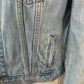 Veste en jeans Levis brodée Taille XS