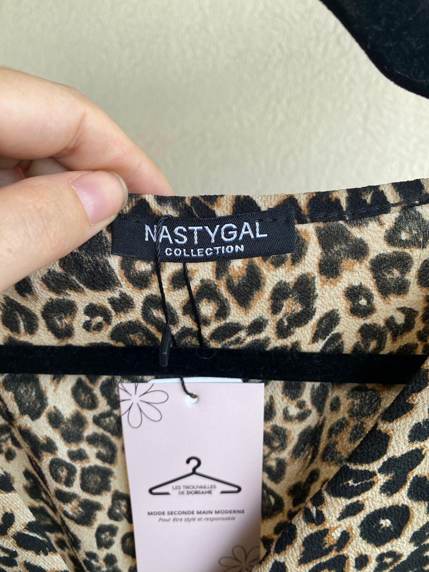 Robe longue Nasty Gal léopard Taille 36/38