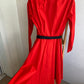 Robe longue Caroll rouge Taille 38