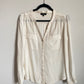 Blouse 1 2 3 soie blanche Taille 40