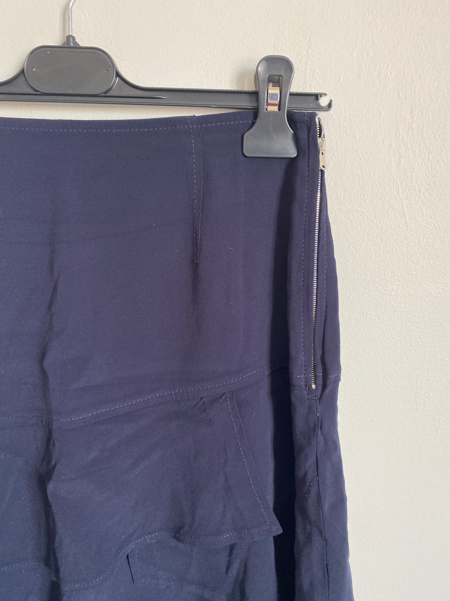 Jupe Sandro marine volantée Taille 3 (M/L)