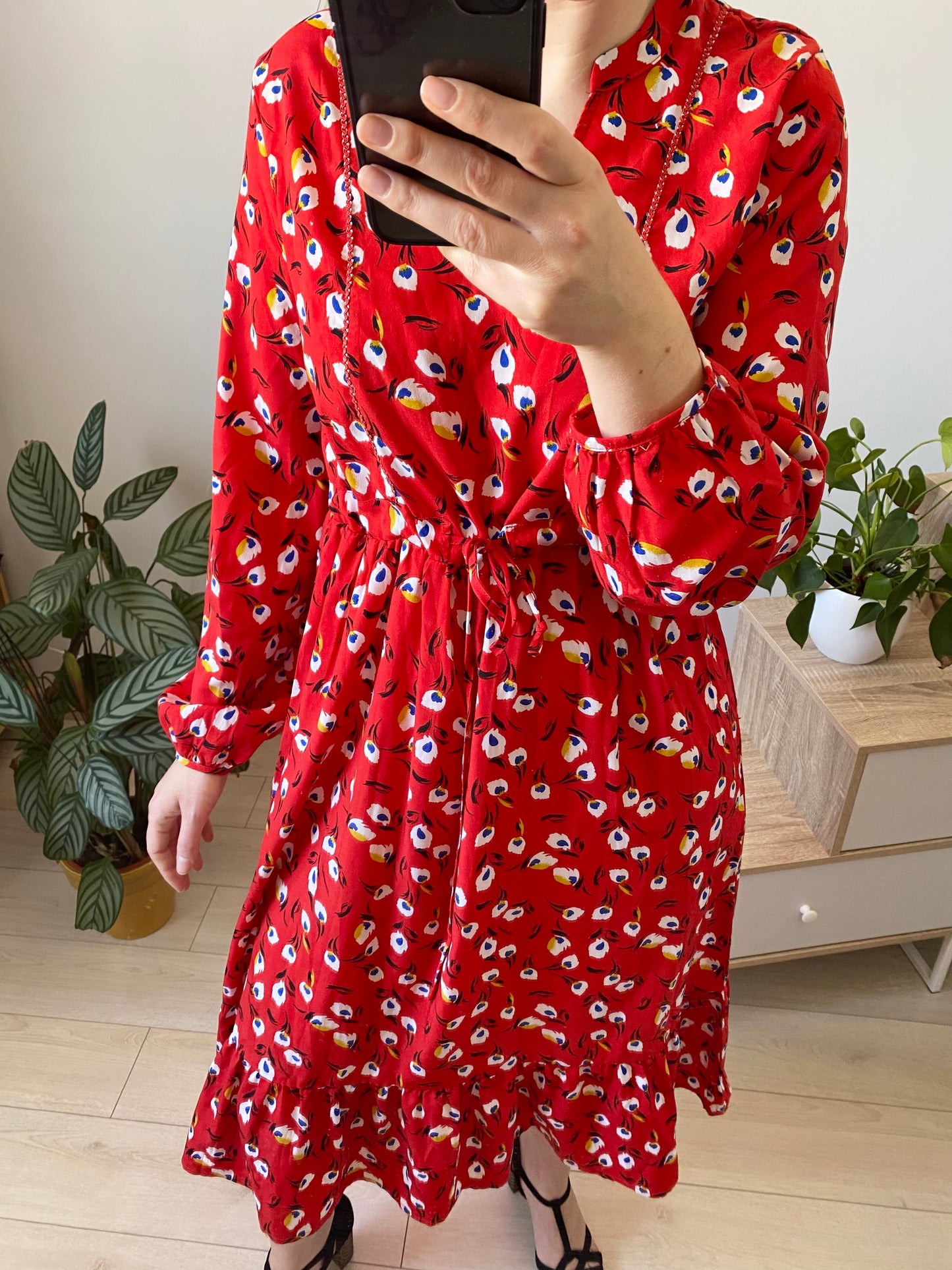 Robe longue Cherry route Taille 2 (M/L)