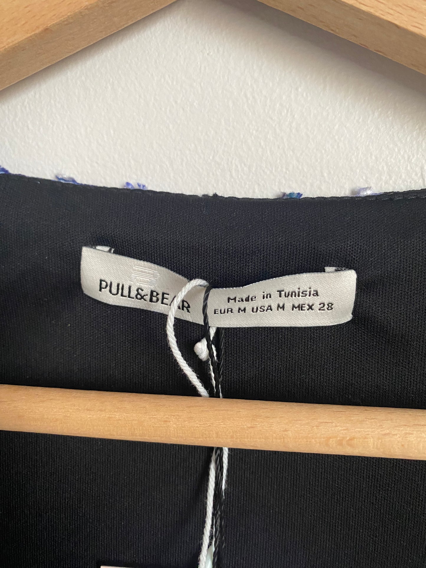 Robe Pull&Bear colorée plumetis Taille M